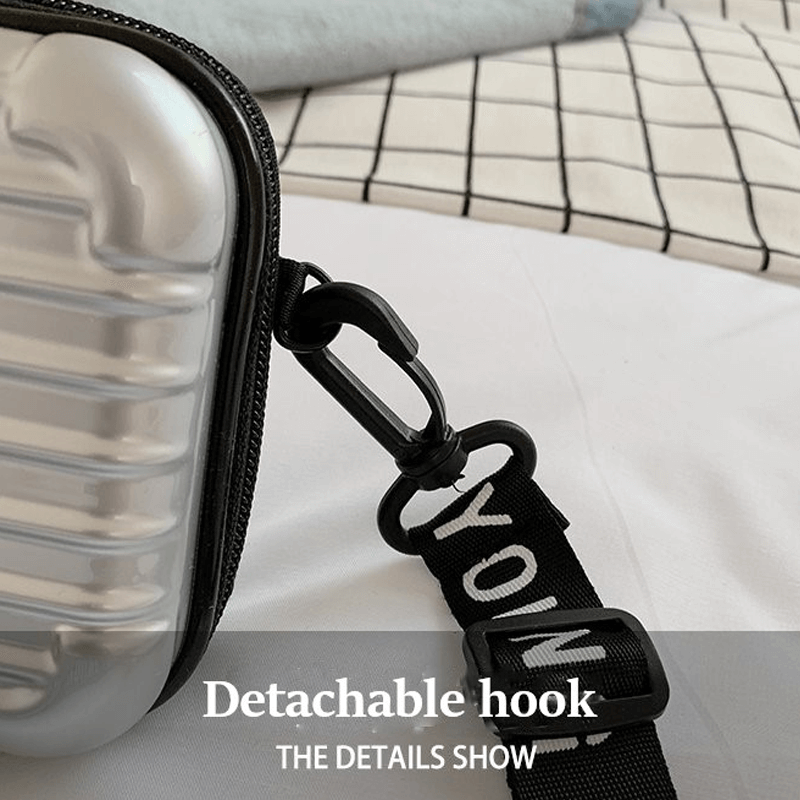 Reiseveske-inspirert crossbody-veske