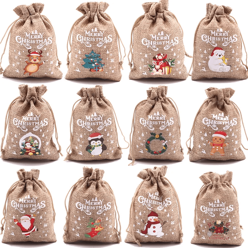 Koselig julepose for julegaver 10x14cm