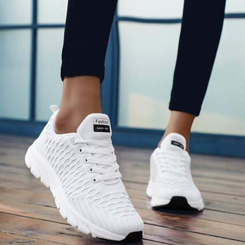 Komfortable og Stilige Treningssko Dame Sneakers