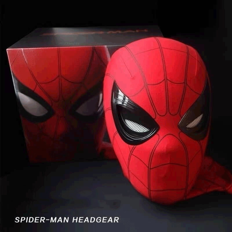 Spiderman Maske med Bevegelige Øyne