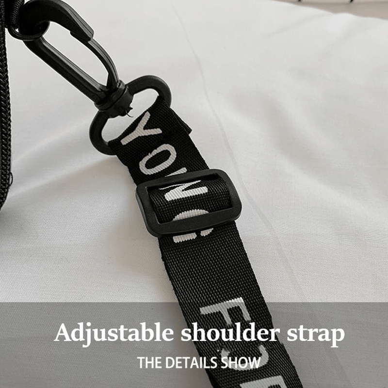 Reiseveske-inspirert crossbody-veske