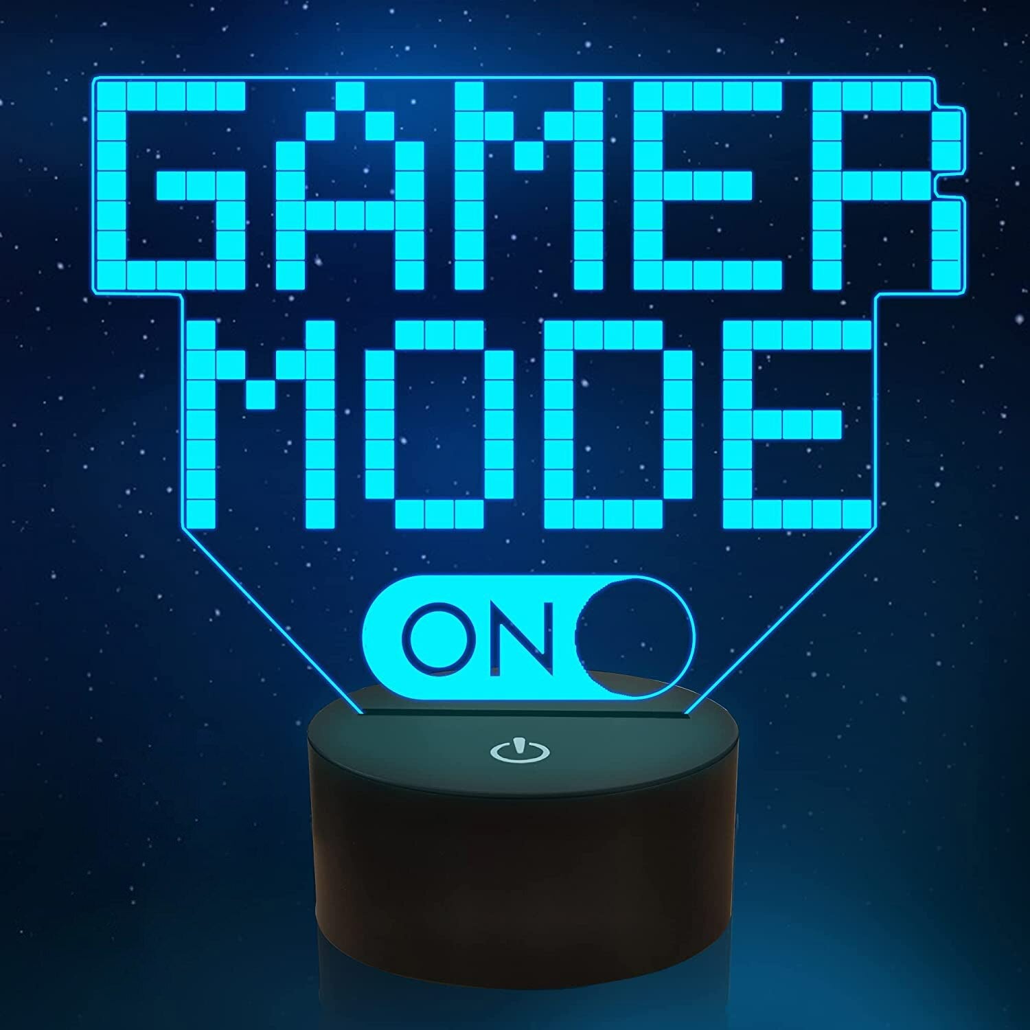 3D LED Lampe Gamer