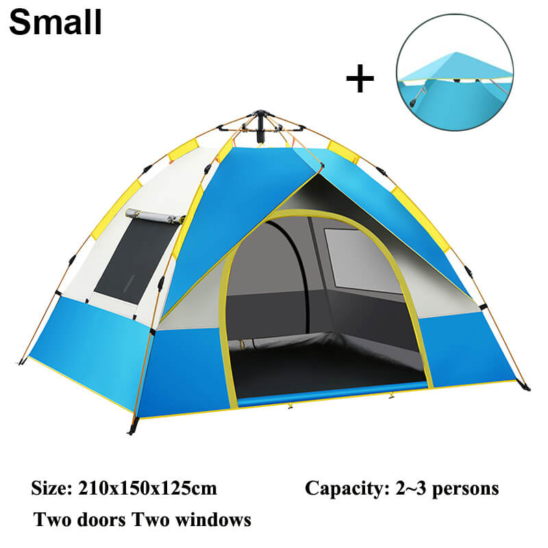 Ekspresstelt 3 Sekunder Helautomatisk Pop-up Telt Camping & Vandring