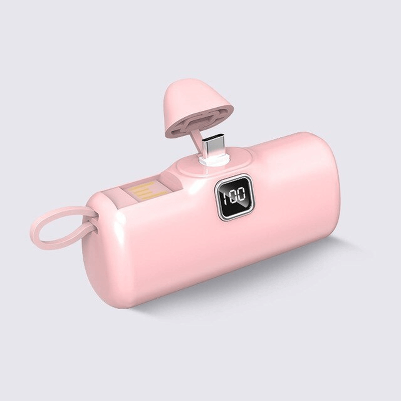 Bærbar Mini Powerbank 5000mAh
