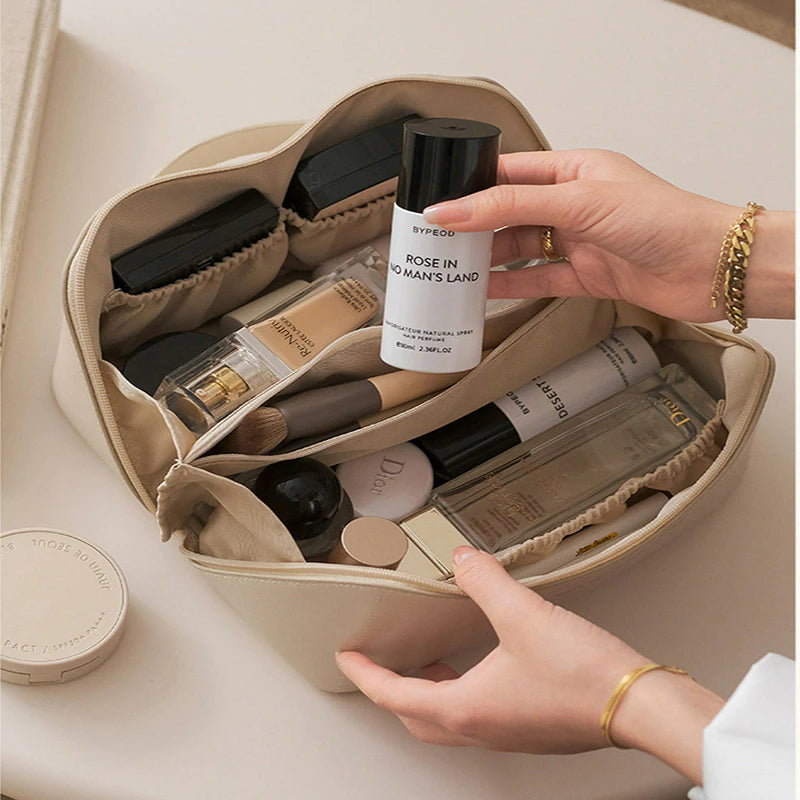 Romslig Luksuriøs Toalettmappe Makeup-veske