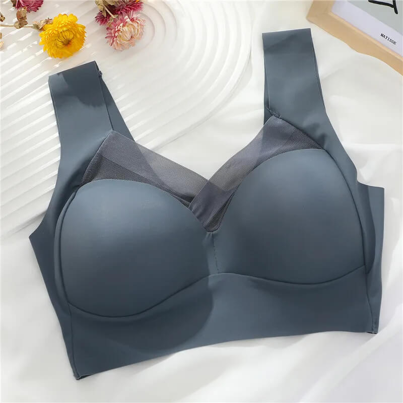 ComfortMax - Pluss Størrelse Sømløs BH for Kvinner M-5XL - Trådløs Minimizer - Push Up