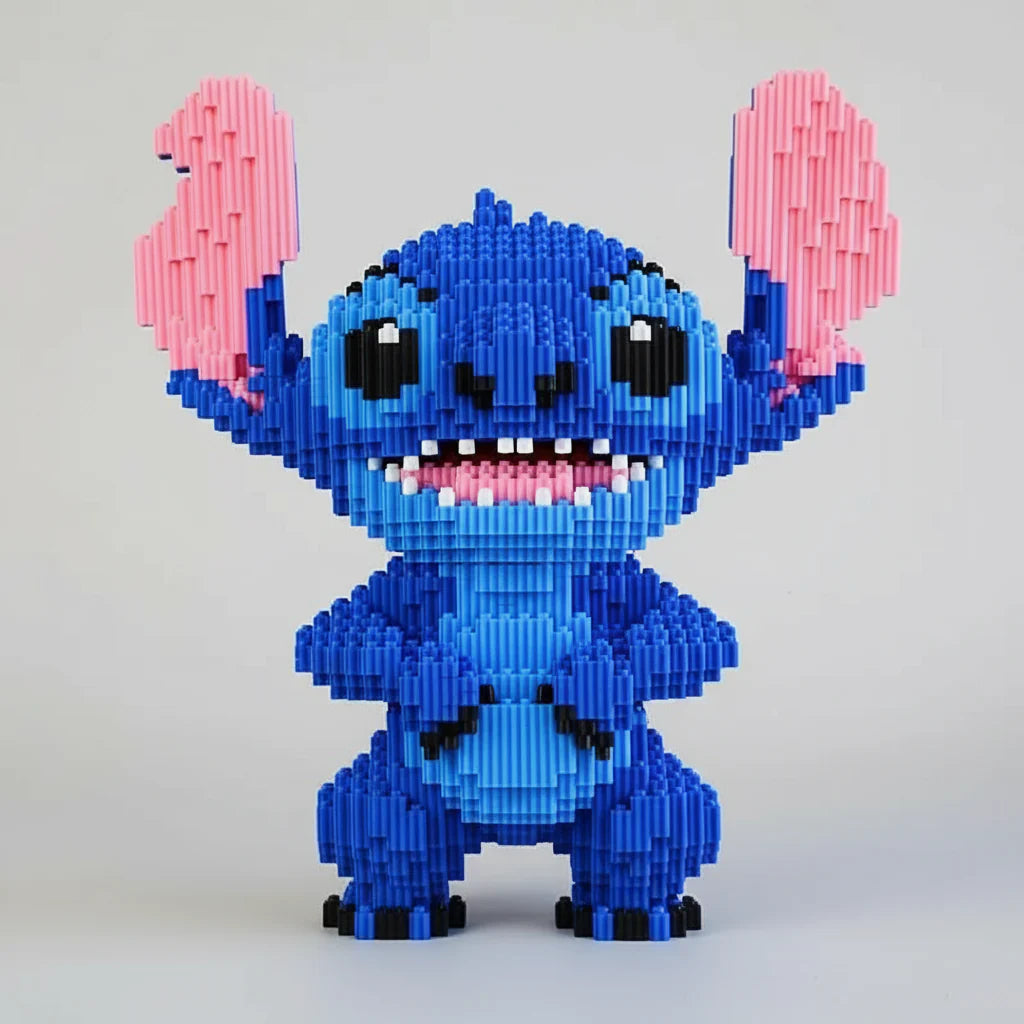 Mega blå skapning | Byggeklosser
