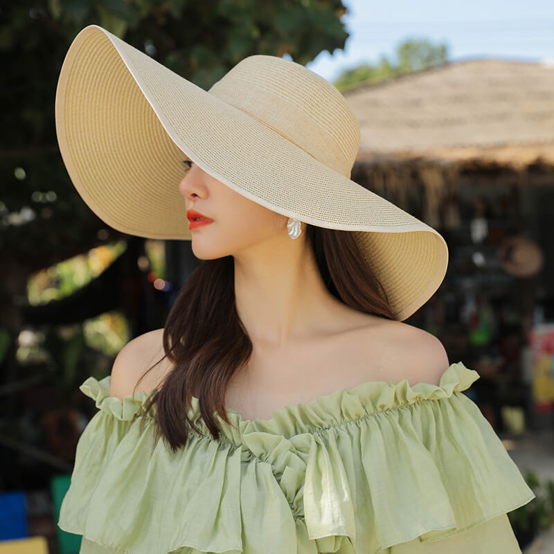 Strandhatt Solhatt Dame