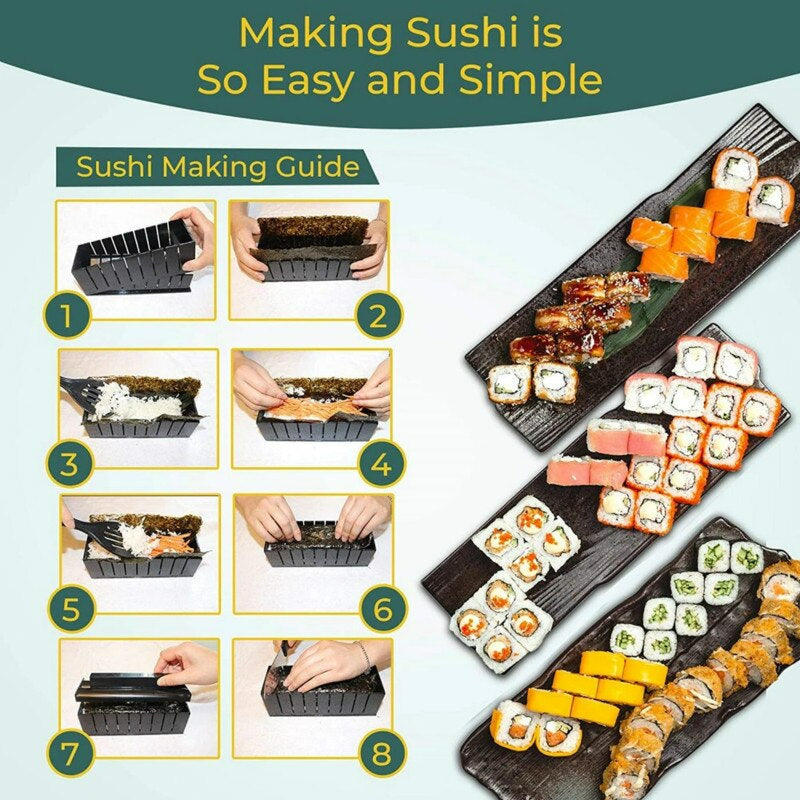 Gjør det selv Sushi-kit 10 Deler