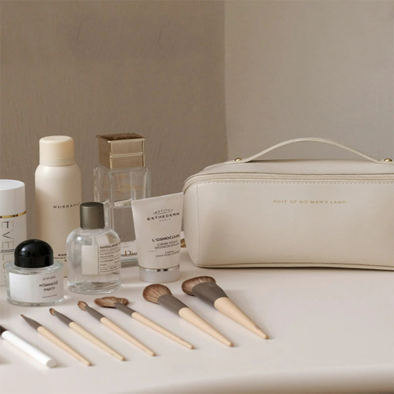 Romslig Luksuriøs Toalettmappe Makeup-veske