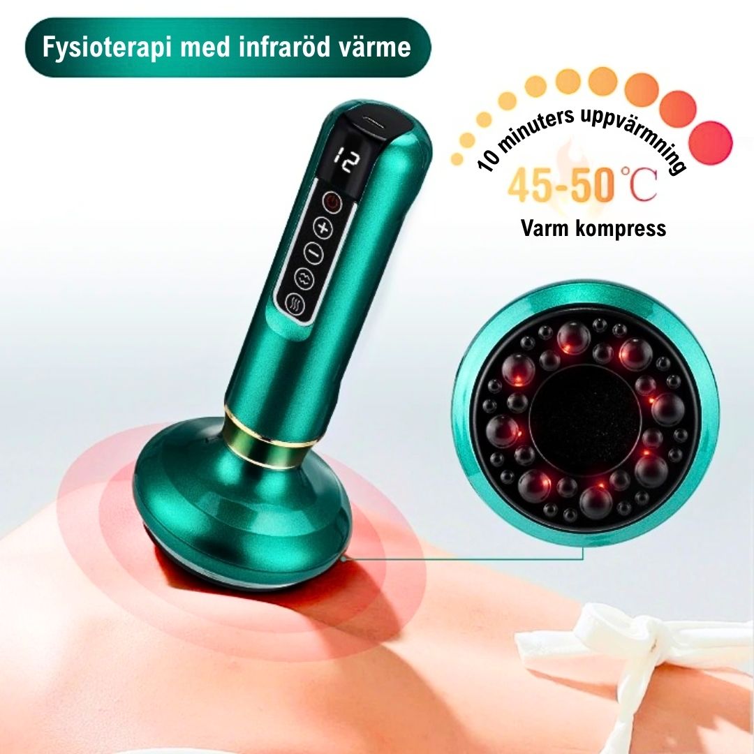 GlowCup – Cellulittfjerner og hudstramming med rødt lys og koppeterapi