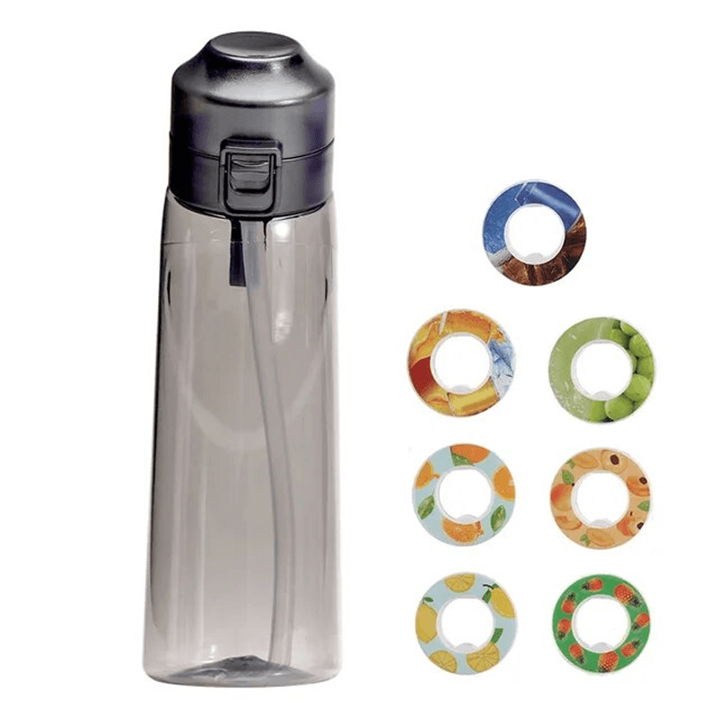 Air Vannflaske med Duftringer 7 Kapsler 650ml