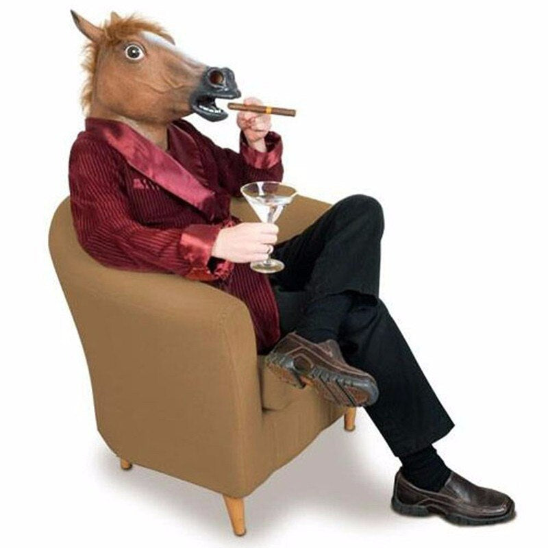 Humoristisk Hestemaske