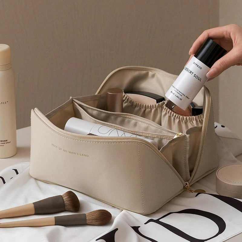 Romslig Luksuriøs Toalettmappe Makeup-veske