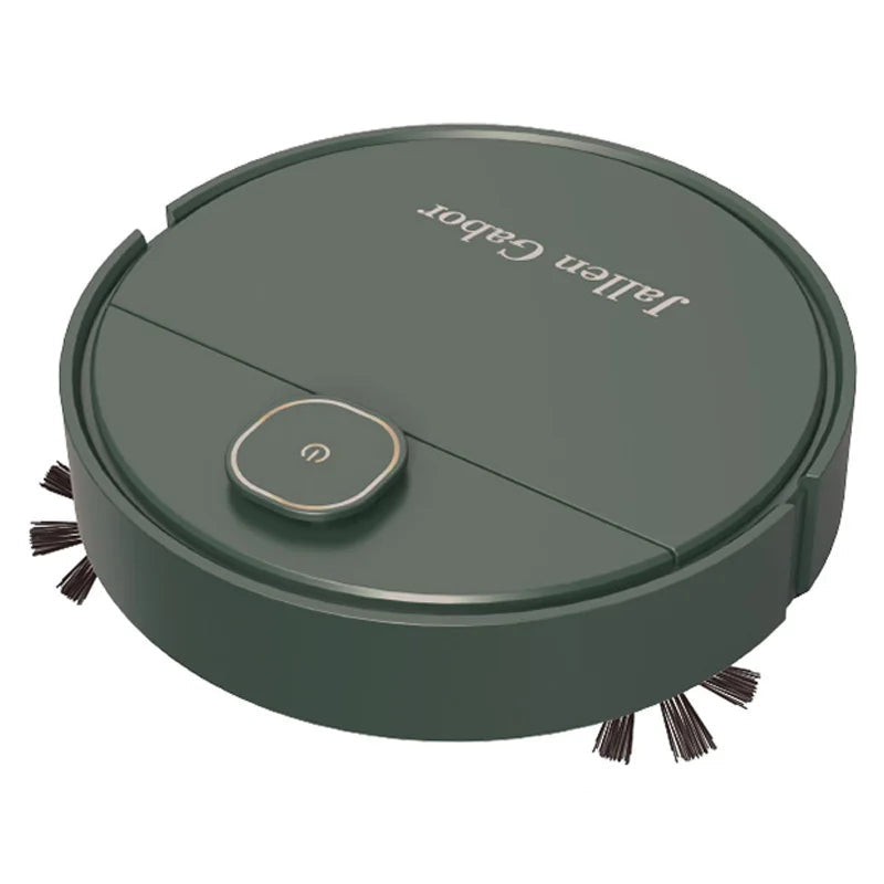 Smart Robotstøvsuger 1200mAh Med Feiing og Mopping Tørr og Våt Rengjøring 1500Pa