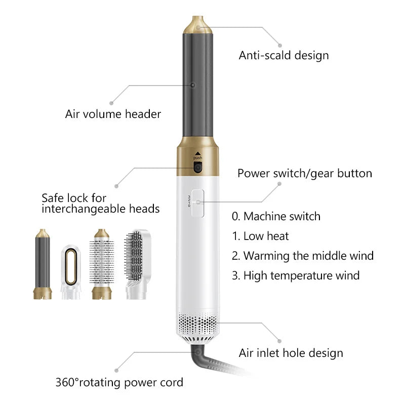 Aurea Styler™ 5in1 Airstyler Pro