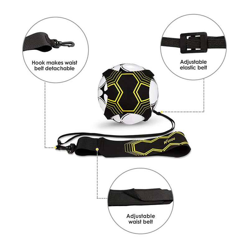 KickMate - Elastisk bånd for ballkontroll for fotballtrening