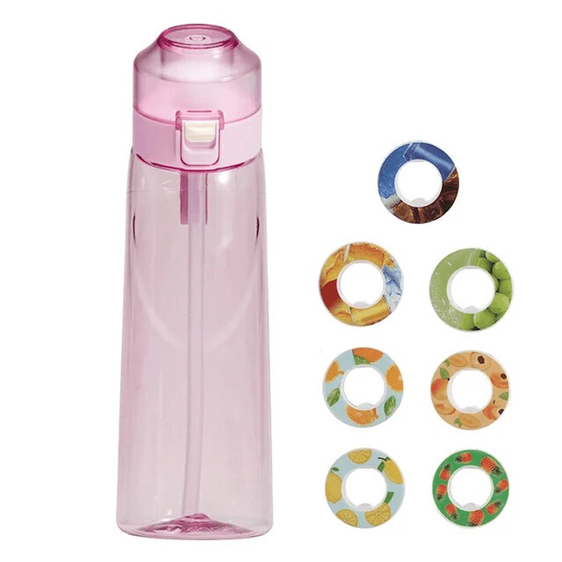 Air Vannflaske med Duftringer 7 Kapsler 650ml