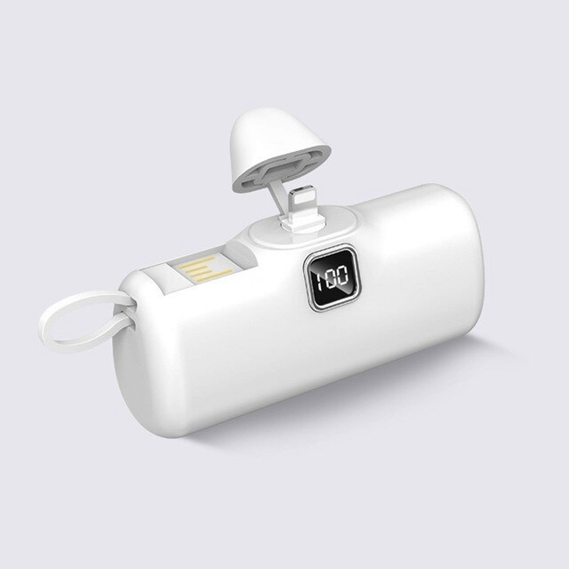 Bærbar Mini Powerbank 5000mAh
