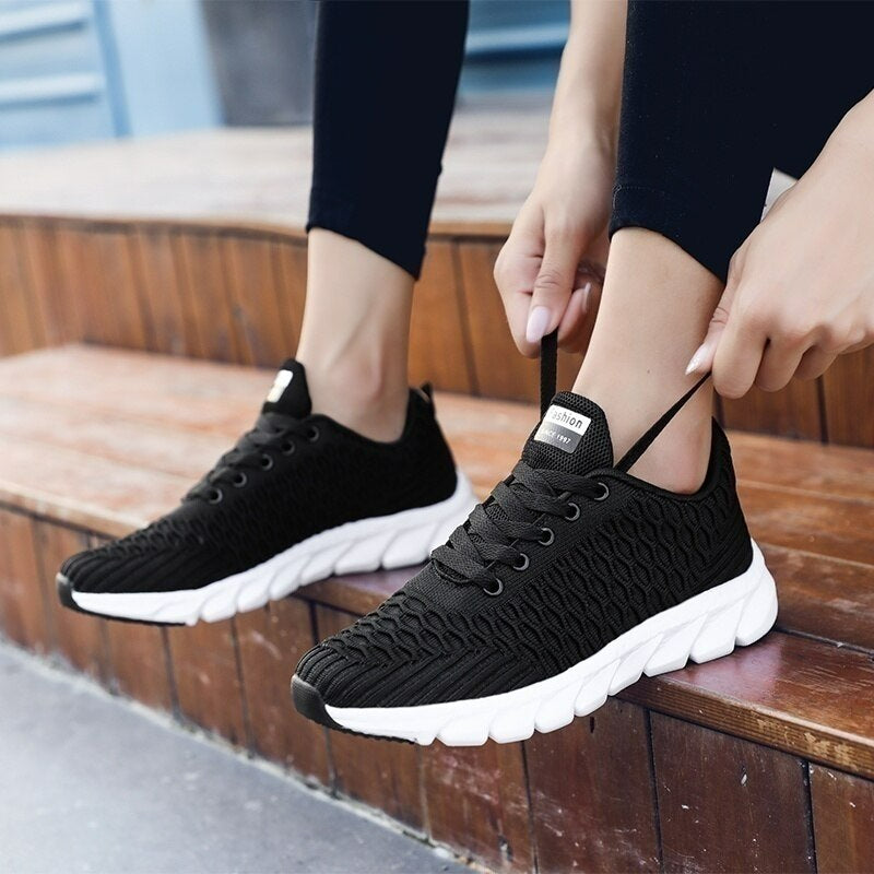 Komfortable og Stilige Treningssko Dame Sneakers