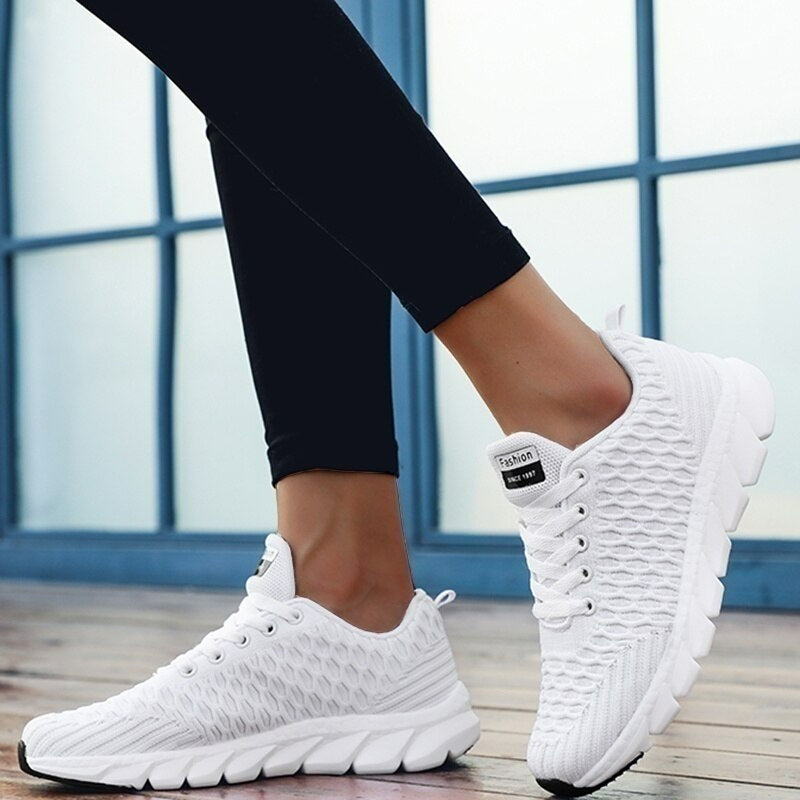 Komfortable og Stilige Treningssko Dame Sneakers