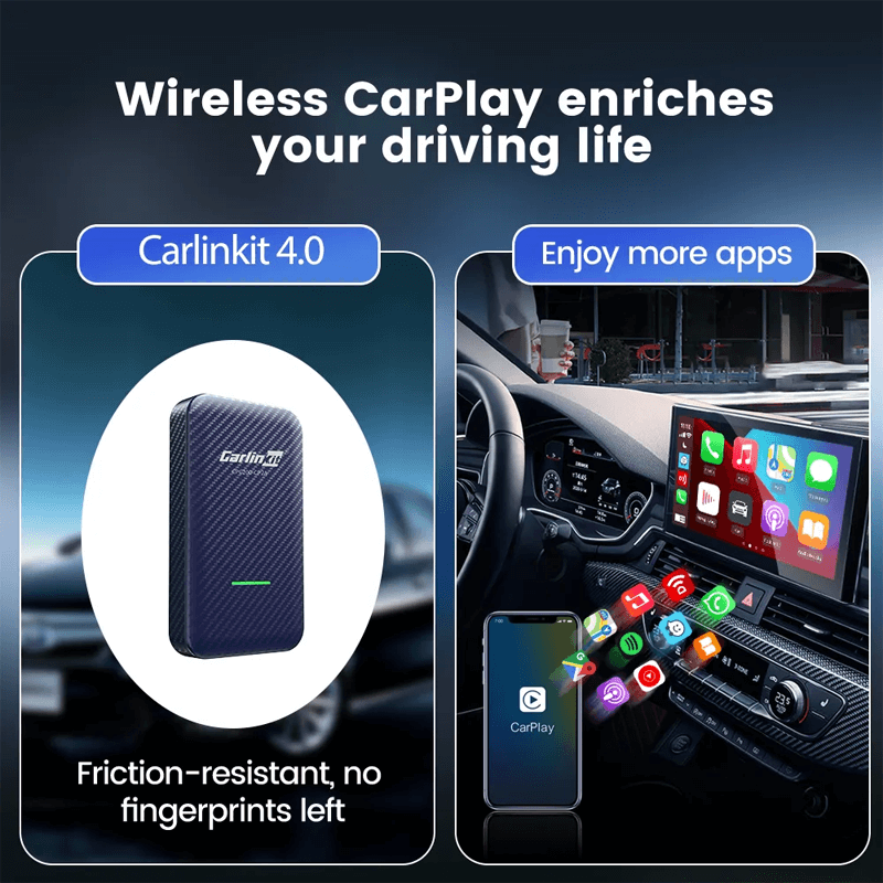 Trådløs CarPlay Auto Adapter