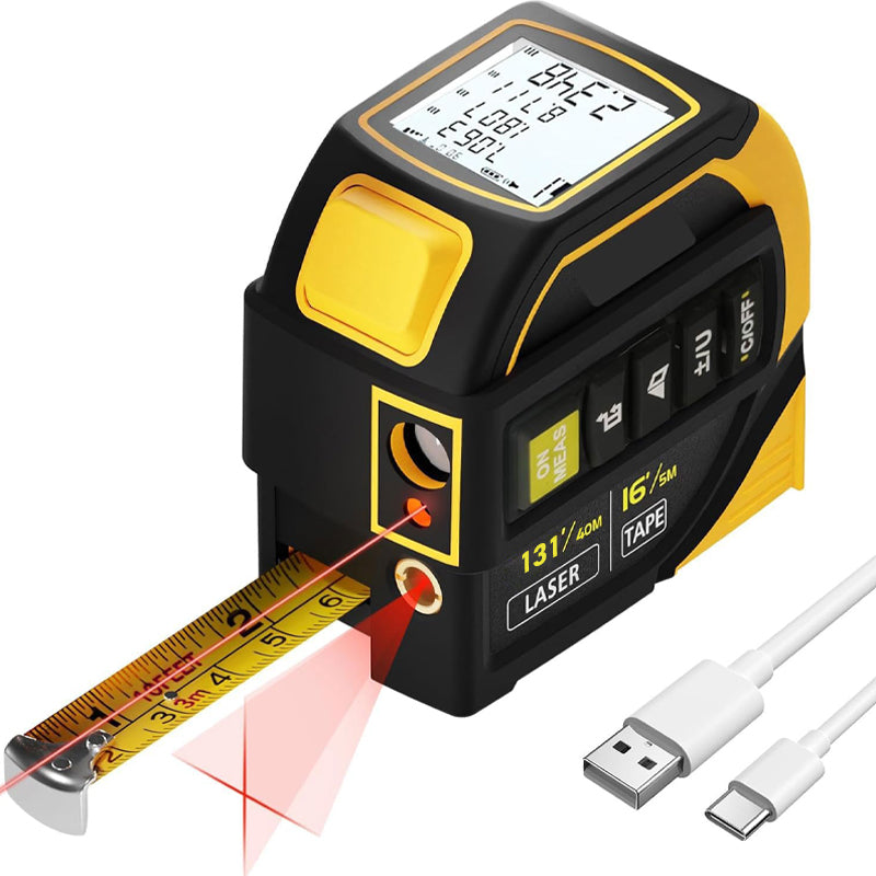 5 i 1 Digital Bluetooth Laser Målebånd