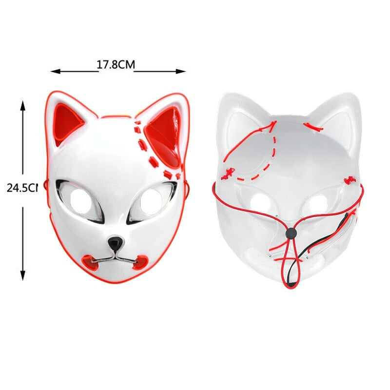 Demon Slayer LED-Maske