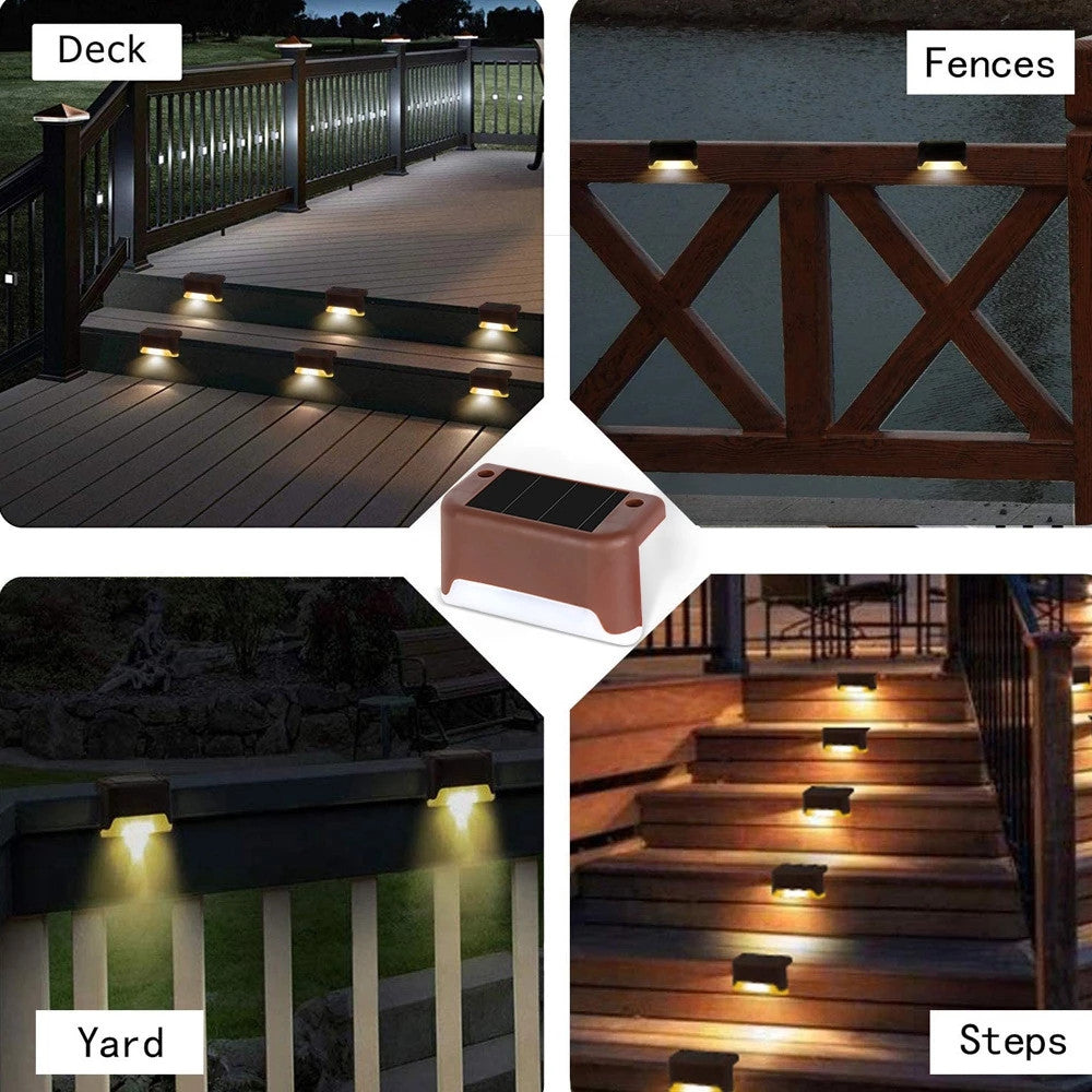 LED-lampe for trapp / gjerde