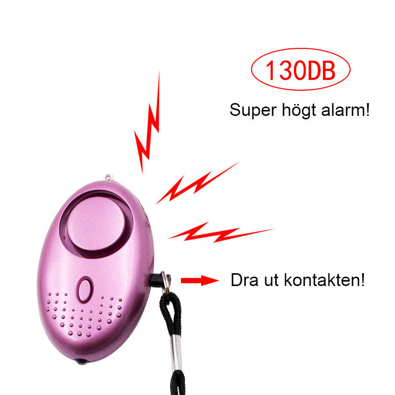Liten Overfallsalarm 130db 60min