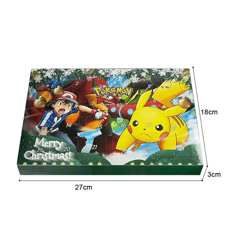 Poke Julekalender Mysterieskrin - 24 stk Figurer