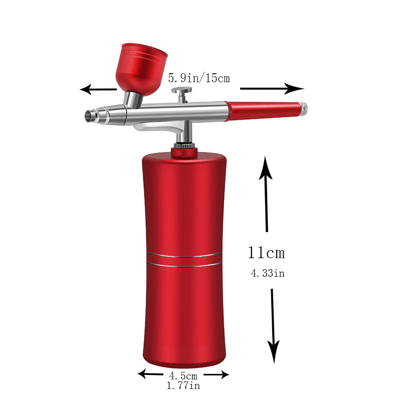 Trådløs Airbrush med Dobbelvirkende Spraypistol