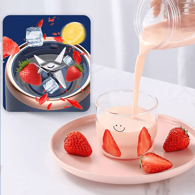 Bærbar Mini-Elektrisk Juicepresse
