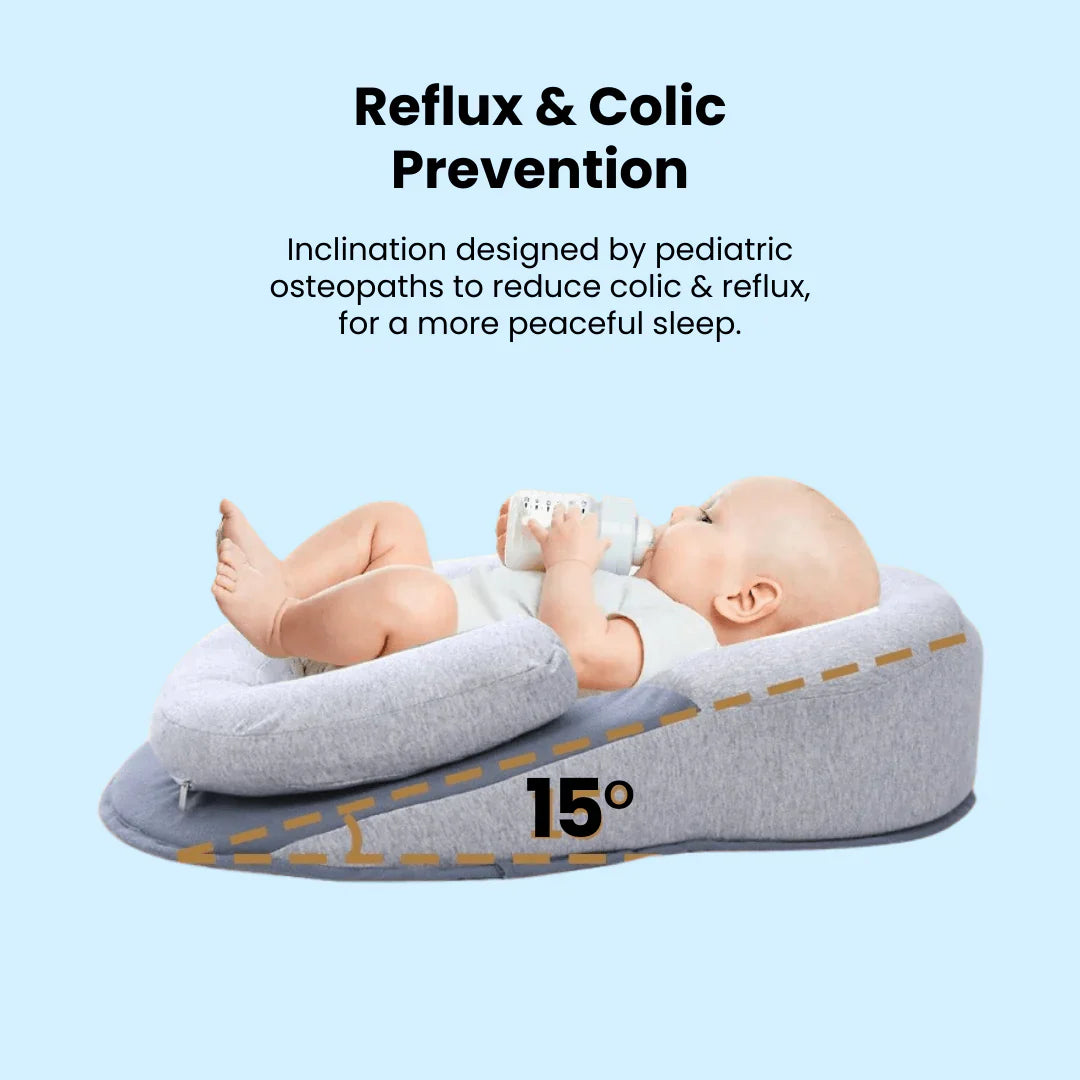 DrömNäste™ Babynest – Den ultimate babynesten som gir støtte rundt hodet