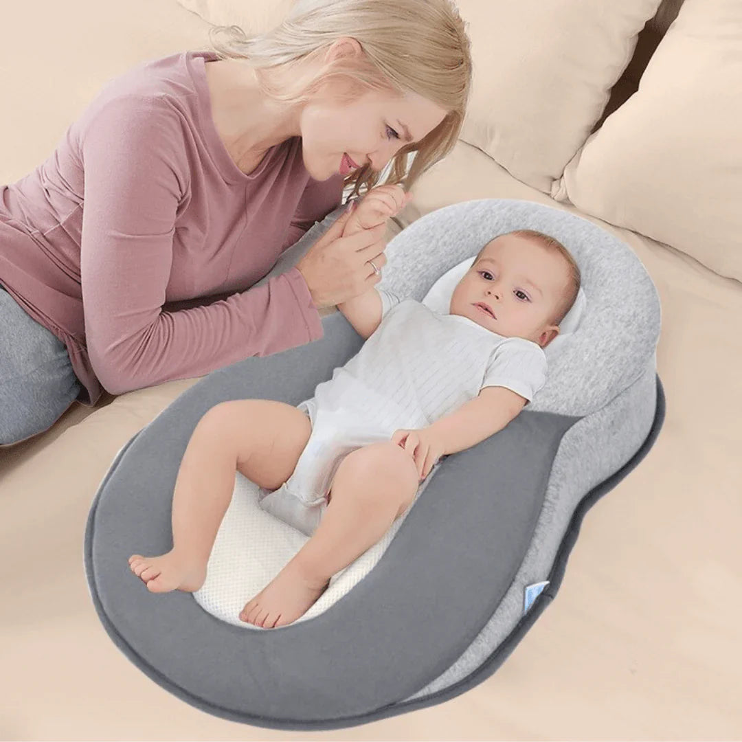 DrömNäste™ Babynest – Den ultimate babynesten som gir støtte rundt hodet