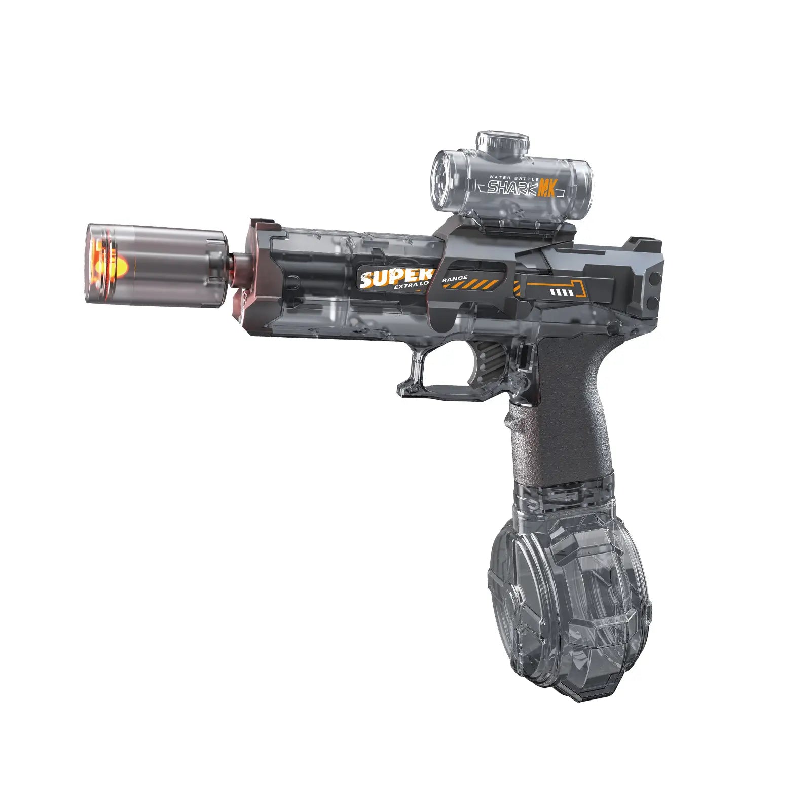 SplashGlow – LED-belyst vannpistol for spennende sommerkamper