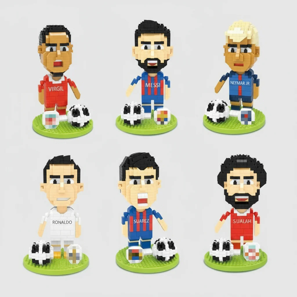 Fotballspillere | Byggeklosser