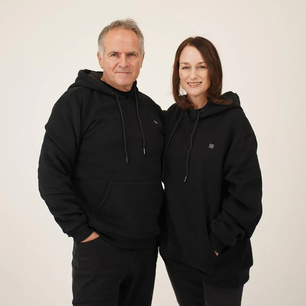 Toastyhoodie™ – Battery-Driven varmegenser med 3 nivåer