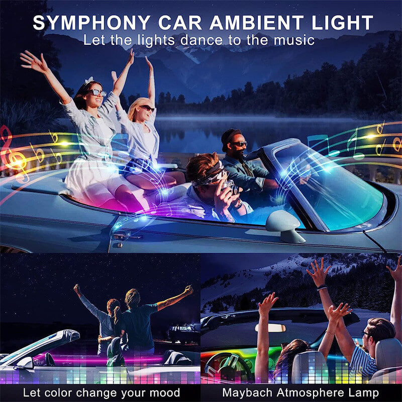 Symphony bil atmosfærelys for alle biler