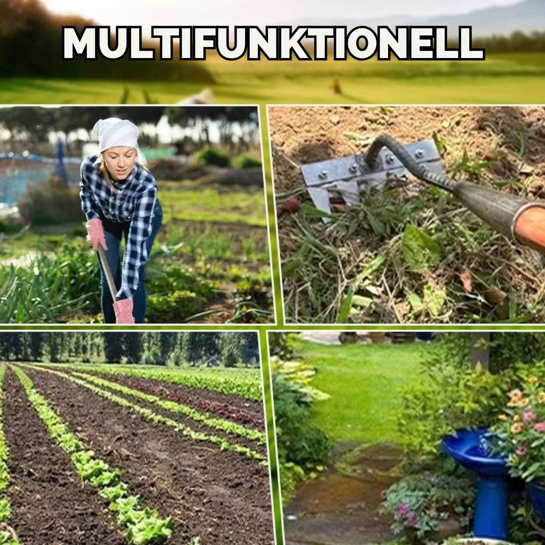 NordStål RootTool - Slitesterk og Rustbestandig Ugresskratta