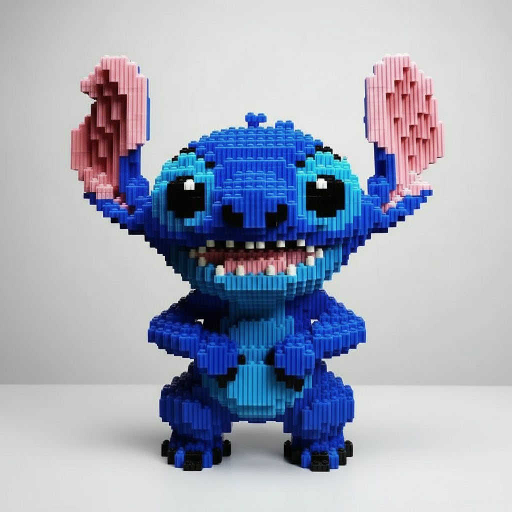 Søt blå skapning | Byggeklosser