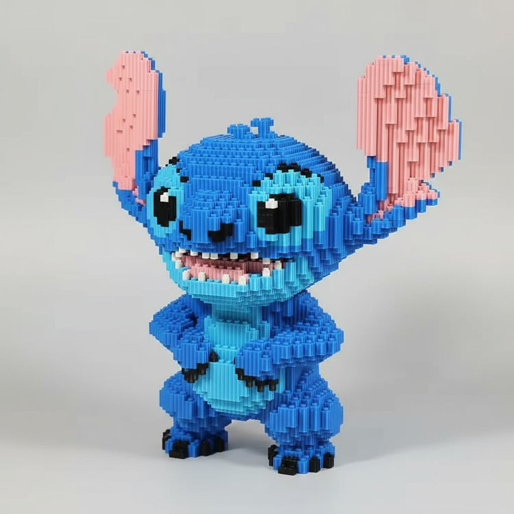 Mega blå skapning | Byggeklosser