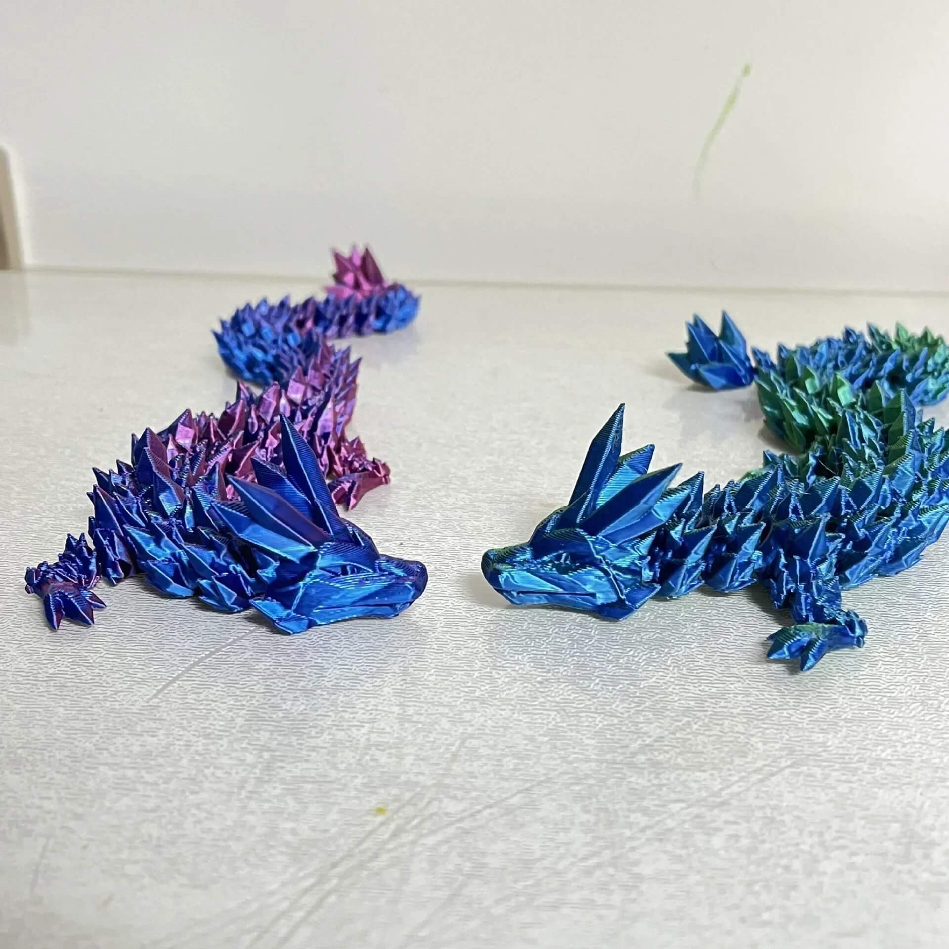 DrakeMorph - Bevegelig 3D-printet Dragemodell for Dekor og Fantasi