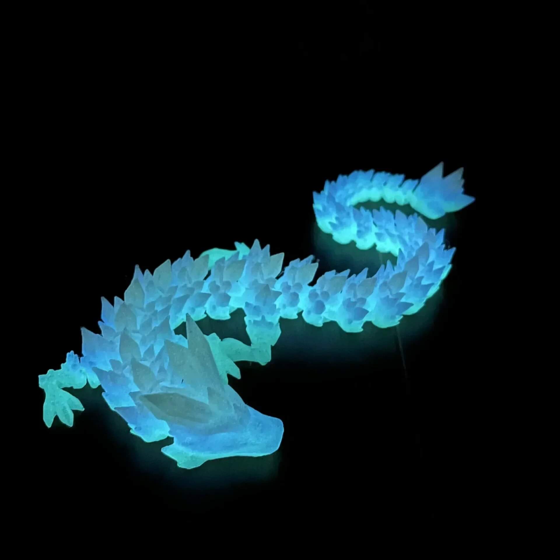 DrakeMorph - Bevegelig 3D-printet Dragemodell for Dekor og Fantasi