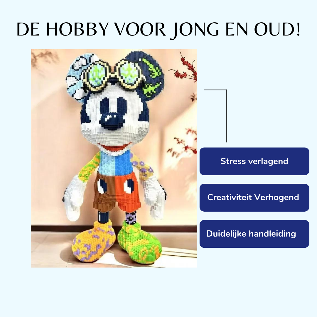 Fargerik mus | Byggeklosser