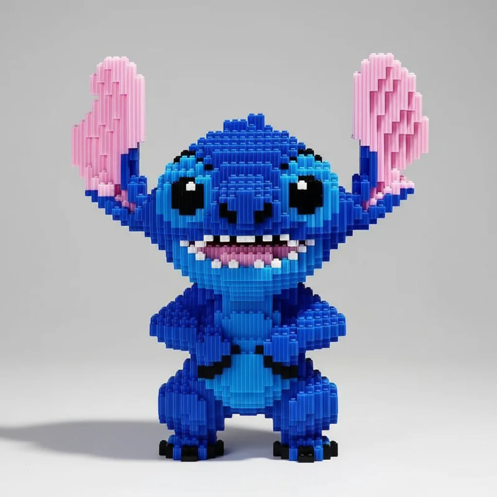 Mega blå skapning | Byggeklosser