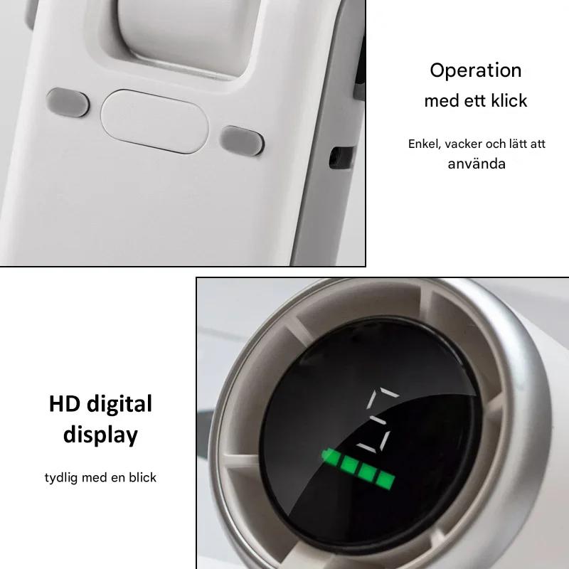 TurboBreeze - Håndholdt Mini-turbovifte for Reiser og Daglig Bruk