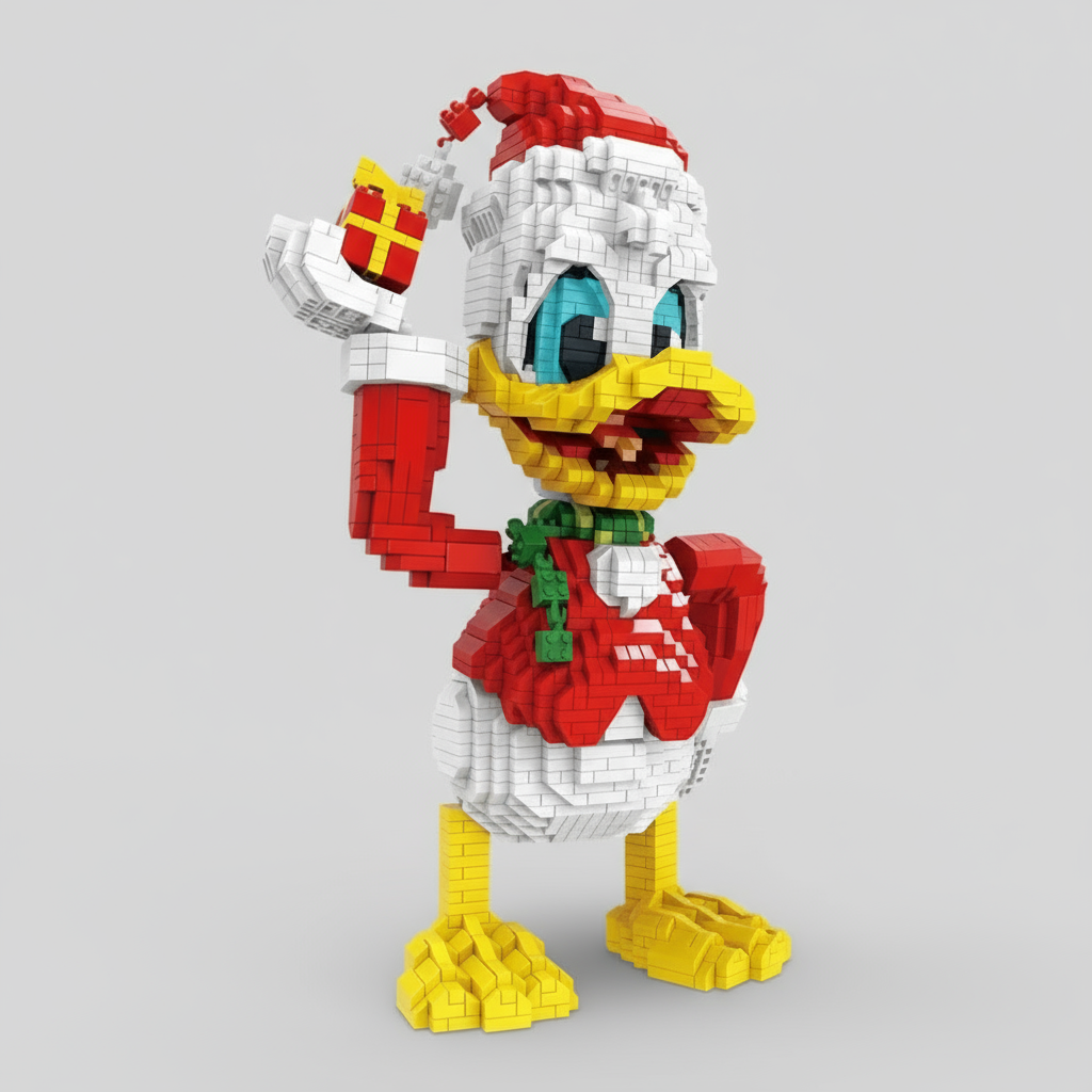 Stor juleand | Byggeklosser