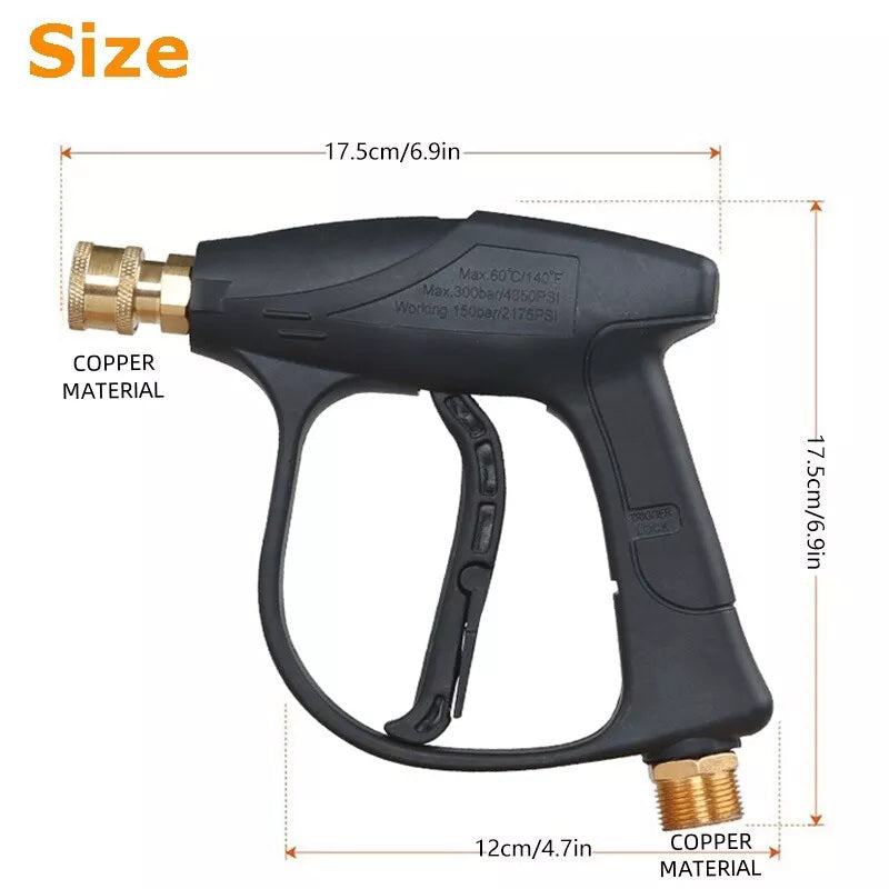 2 i 1 Skumkanon Trykkvaskerpistol
