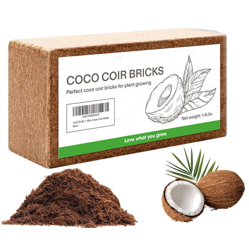 Premium økologiske kokosnøttfiberklosser